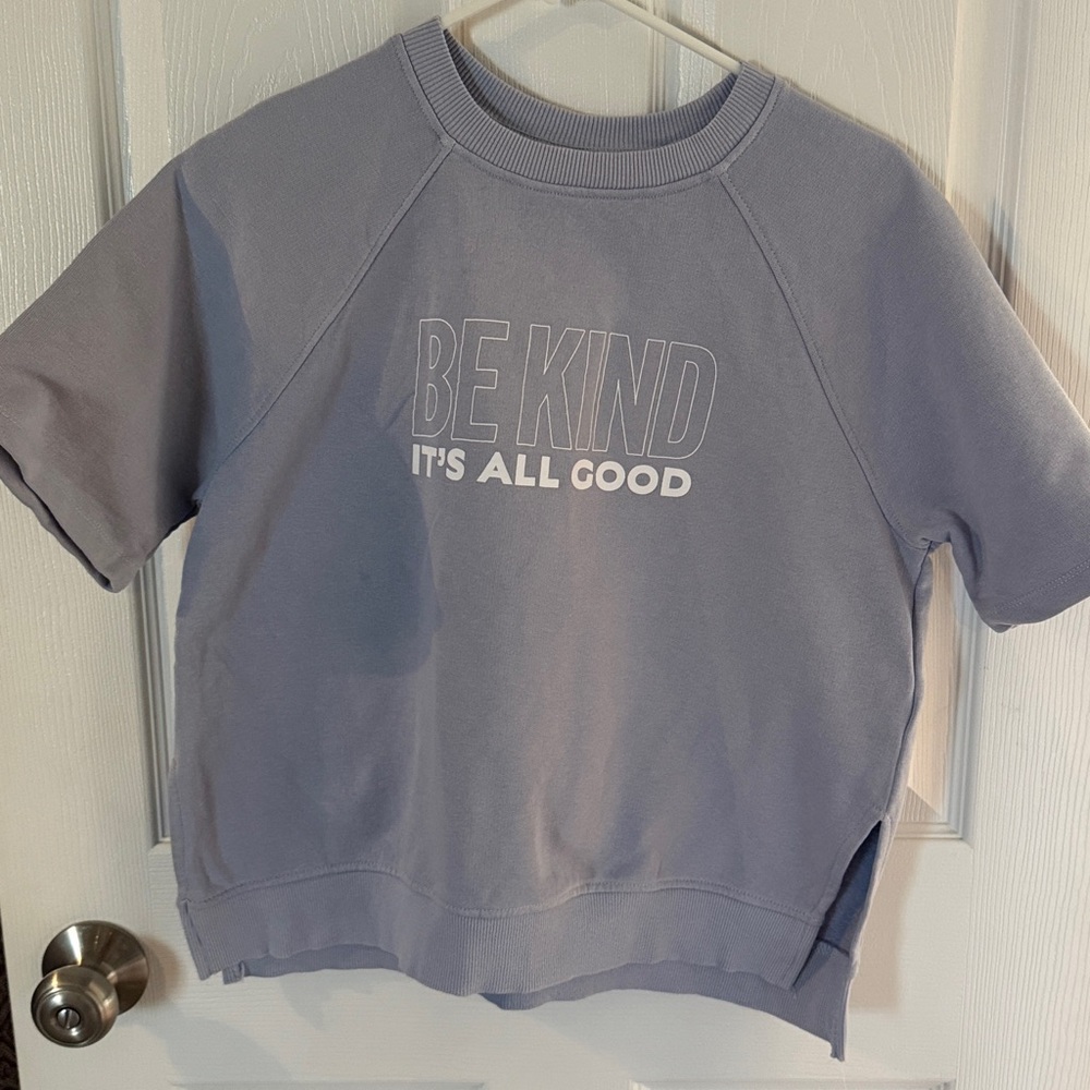 H&M Light Blue/Gray Top